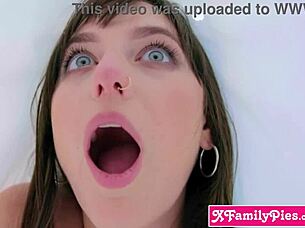 Teen Stepsis Lana and BFF Molly in Bisexual Threesome