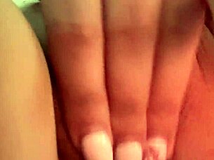 i masturbaate my wet shaved pussy at home