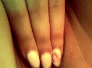 i masturbaate my wet shaved pussy at home