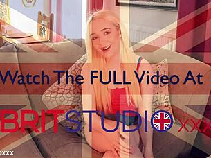 Wow, British Teen Lana Harding Does Sexy Foreplay In Homemade Interview, Her Solo Is Amazing!