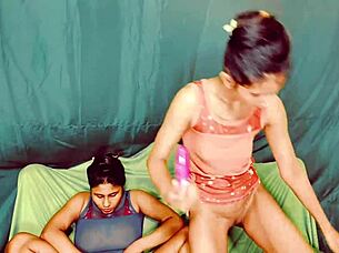 Feeling The Passion In Uttaran20's Interracial FFM Threesome With Two College Students