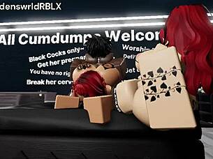 Threesome with two devoted redheads