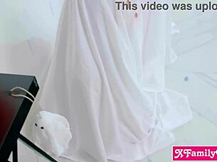 Teen Stepsis Lana and BFF Molly in Bisexual Threesome