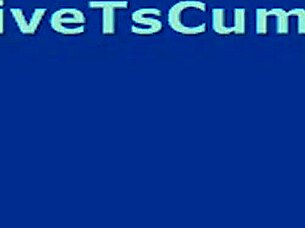 i watch this shemale on webcam give a hot cumshot