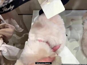 Mommy Milf Masturbates In Changing Room While Trying On Underwear, Whispering Dirty Talk