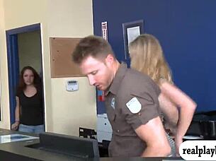 Pretty babes flash for cash