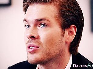 I-I can't believe this classy beauty swapped jizz with me in hardcore action