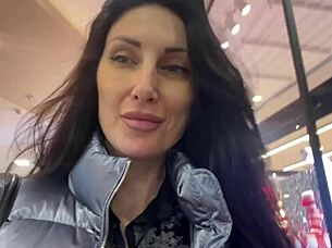 Mommy Milf Masturbates In Changing Room While Trying On Underwear, Whispering Dirty Talk