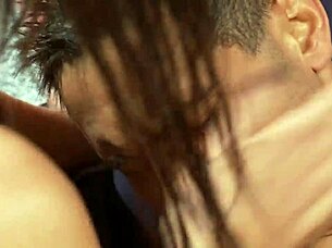 these two lovely ladies gave a lucky guy a handjob, blowjob, and fucked him