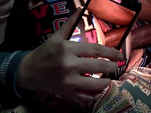 Stepsister cheats on boyfriend, fucks stepbrother's college friend, her tight pussy gets filled with cum running down her ass.