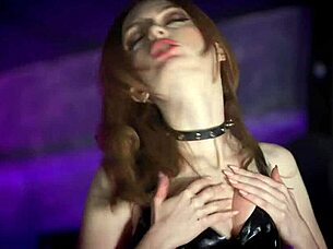 Redhead Domme Buffy Le Brat Fucks Big Cock Stud in Sex Dungeon