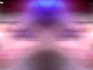 Young beautiful babe in a mesh mask, caught in a thrilling BDSM scene