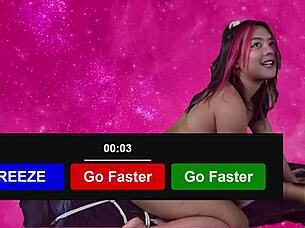 i edge for 25 mins then cum all i can in 5 mins joi challenge