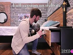 feeling overwhelmed as this big tits stepmom gets anal with her stepson