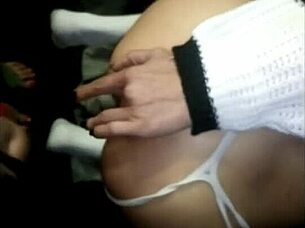 Boyfriend in Drag Fucks Latina's Ass!