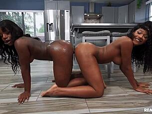 she says, 'surprise me with your box' while licking pussy