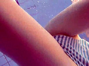 Sexy Pornstar Petite Russian Teen Libuse Shows Small Tits Underwater