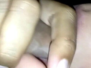 Female Student Sucks Cock, Swallows Cum Into Mouth And Pussy.