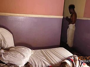 Best doggystyle squirting in private room with husband driver?