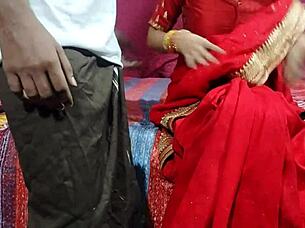 hot desi indian bhabhi fucked rough by father in law on the ranch 😈