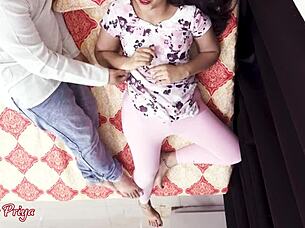 Desi Saali Screams for Jiju's Hard Fucking Until Loud Moaning Orgasm