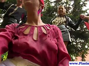 i love watching piss babes in stockings bathing outdoors