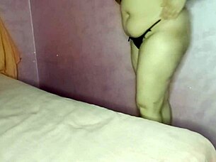 Arab Wife Endures Intense Doggy Fucking and Cum Inside