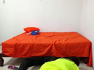 brazen woman shows her body without censorship in roleplay