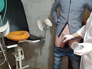Hidden Camera Catches Nurse in Hospital Room with Big Assets!