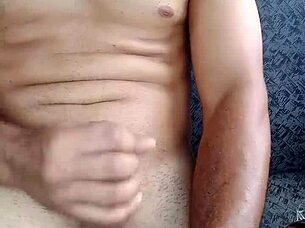 Solo Boy Strokes His Cock Intensely In Volume 50