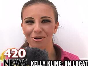 Gia Paloma Bent Over Anal Outdoor