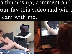 french voyeur gives jerk off instructions on webcam
