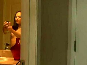 kristina in stockings gets hardcore anal fingering