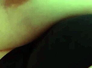 Mature exhibitionist flashes huge big tits, wanting nipple sucked in homemade scene