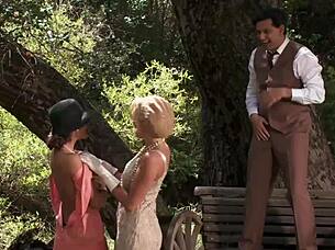 madelyn marie and natasha marley hot outdoor threesome