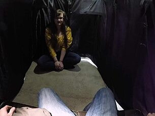 gigi breeze encounters a stranger in his van at a truck stop for an extreme reality session.