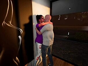 indian wife aisha visits old friend