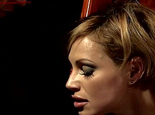 Szilvia Lauren's Sensual Bondage Session With Deepthroat And Assfucking