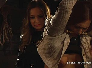 Big Boobs Lesbian Slave Whipped Hard