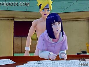 yo boruto, why you banging hinata at hokage's office?