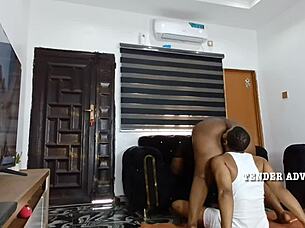 Intense emotions surge in sloppy blowjob and pussy licking