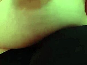 Mature exhibitionist flashes huge big tits, wanting nipple sucked in homemade scene