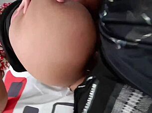 Older stepsister sees small cock again.