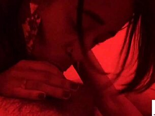 Giving That Blowjob And Jerking Off So Nicely!