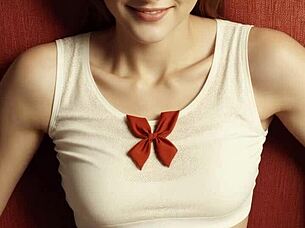 Fancy Eastern European Lingerie Model Showcases Barefoot Style