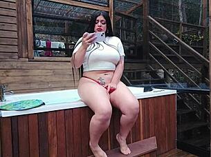 I Fuck My Best Friend's Stepsister Rio In The Shower