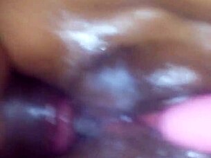 Wife Plays With Vibrator For Intense Anal Assfucking