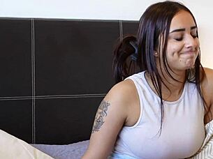 First casting of this 18-year-old Peruvian Latina girl – check her out in part 1.