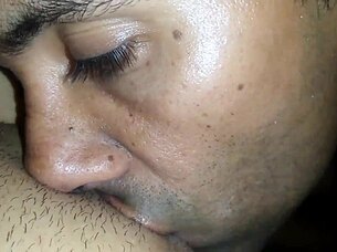 My Cousin Gives Me Pleasure with His Tongue on My Swollen Lubricated Vagina