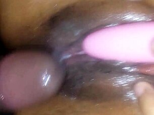 Wife Plays With Vibrator For Intense Anal Assfucking
